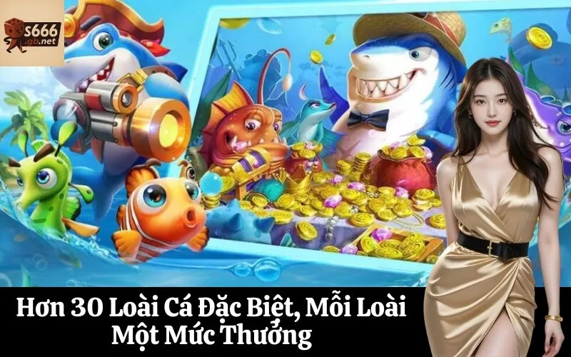 Hơn 30 Loài Cá Đặc Biệt, Mỗi Loài Một Mức Thưởng